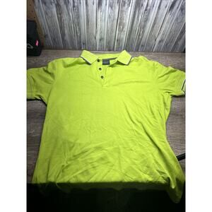 GALVIN GREEN Mens Ventil8 Green Golf Polo Shirt Size Medium